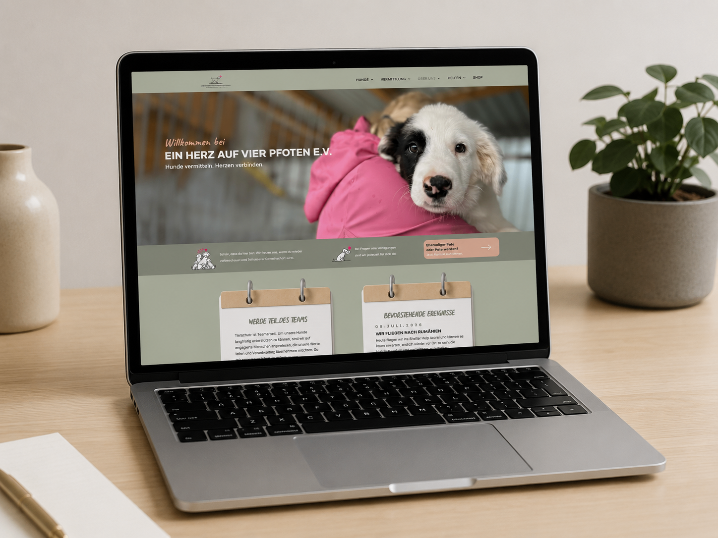 Willkommen auf unserer neuen Website!